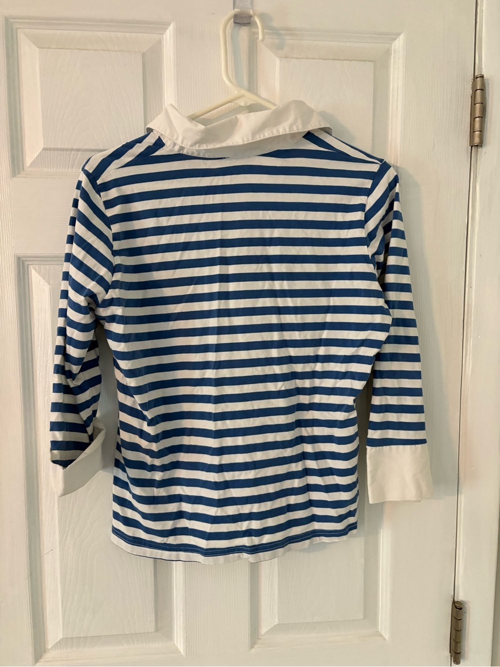 Kentucky Wildcats UK Striped Collared Shirt Blue White Large - Picture 5 of 7
